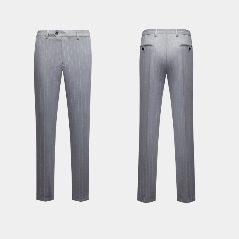 Three piece suit grey gentelman