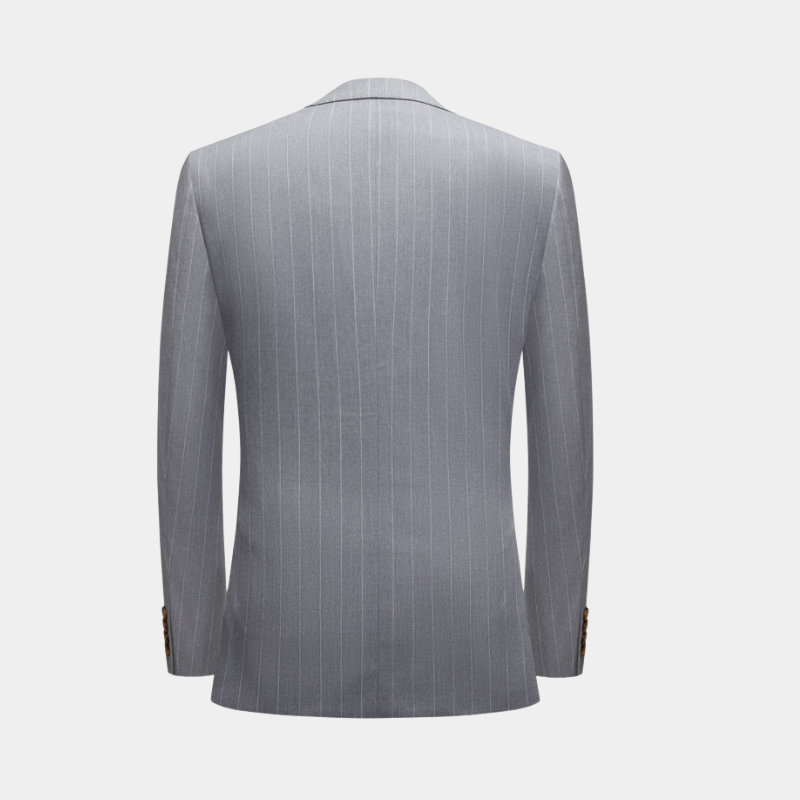 Three piece suit grey gentelman